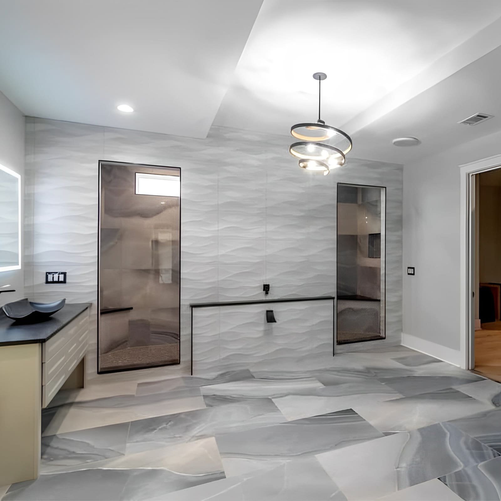 TUB-TO-SHOWER CONVERSION